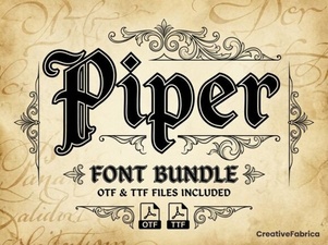 Piper Font: Versatile Design for Modern Projects