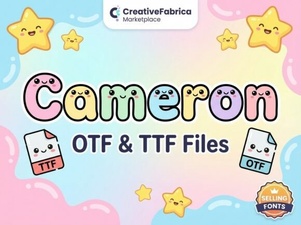 Cameron Font: Design Assets for Creative Projects