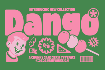 Dango Font: Where Design Gets Playful