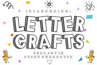 Craft Your Message with Letter Font Projects
